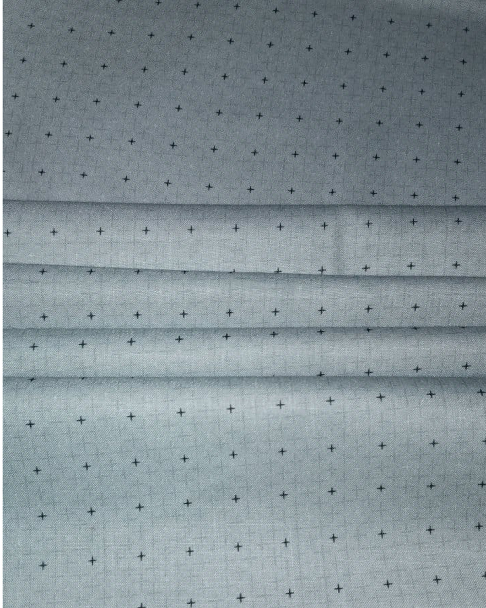 Light Green Printed Shirt Fabric