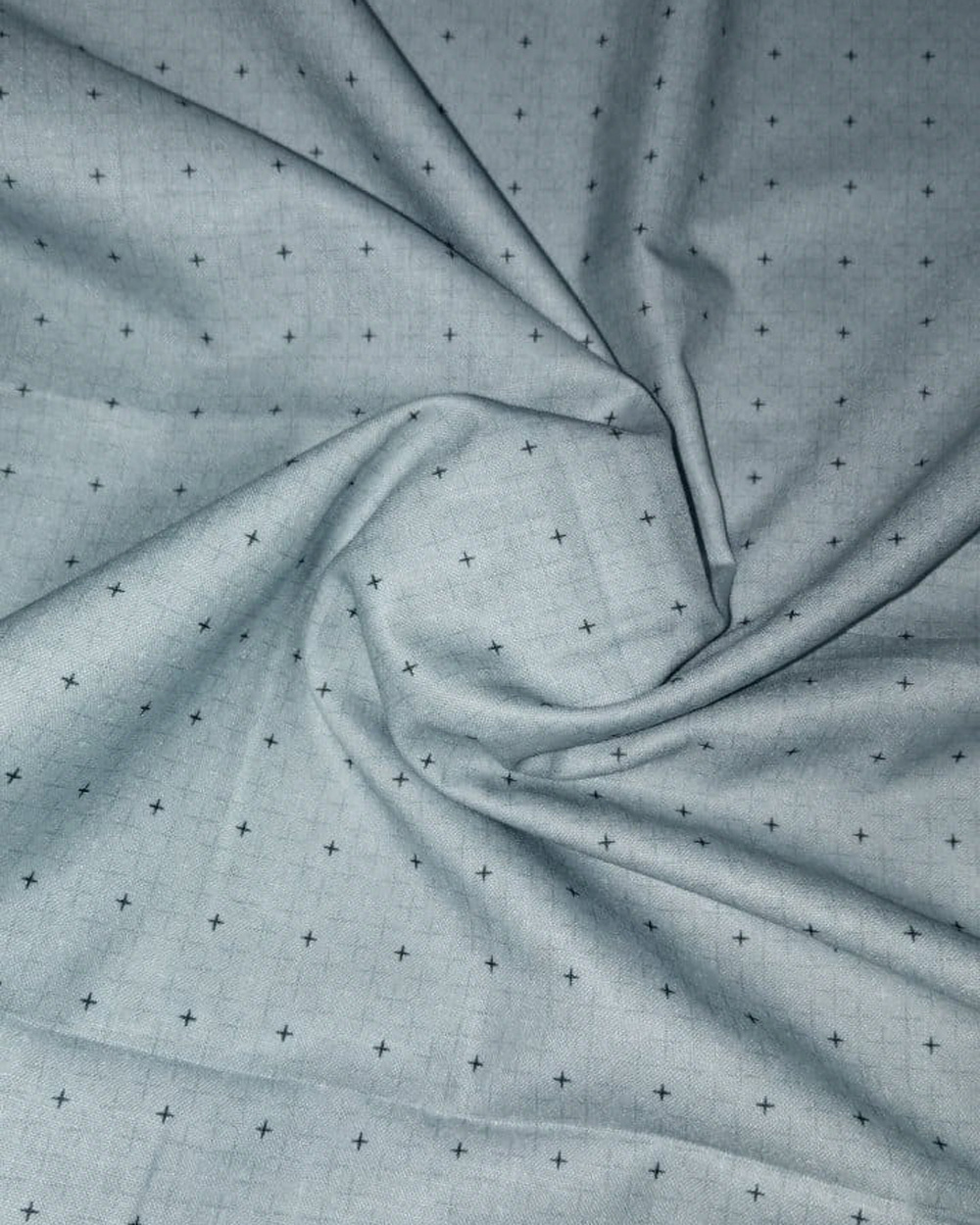 Light Green Printed Shirt Fabric