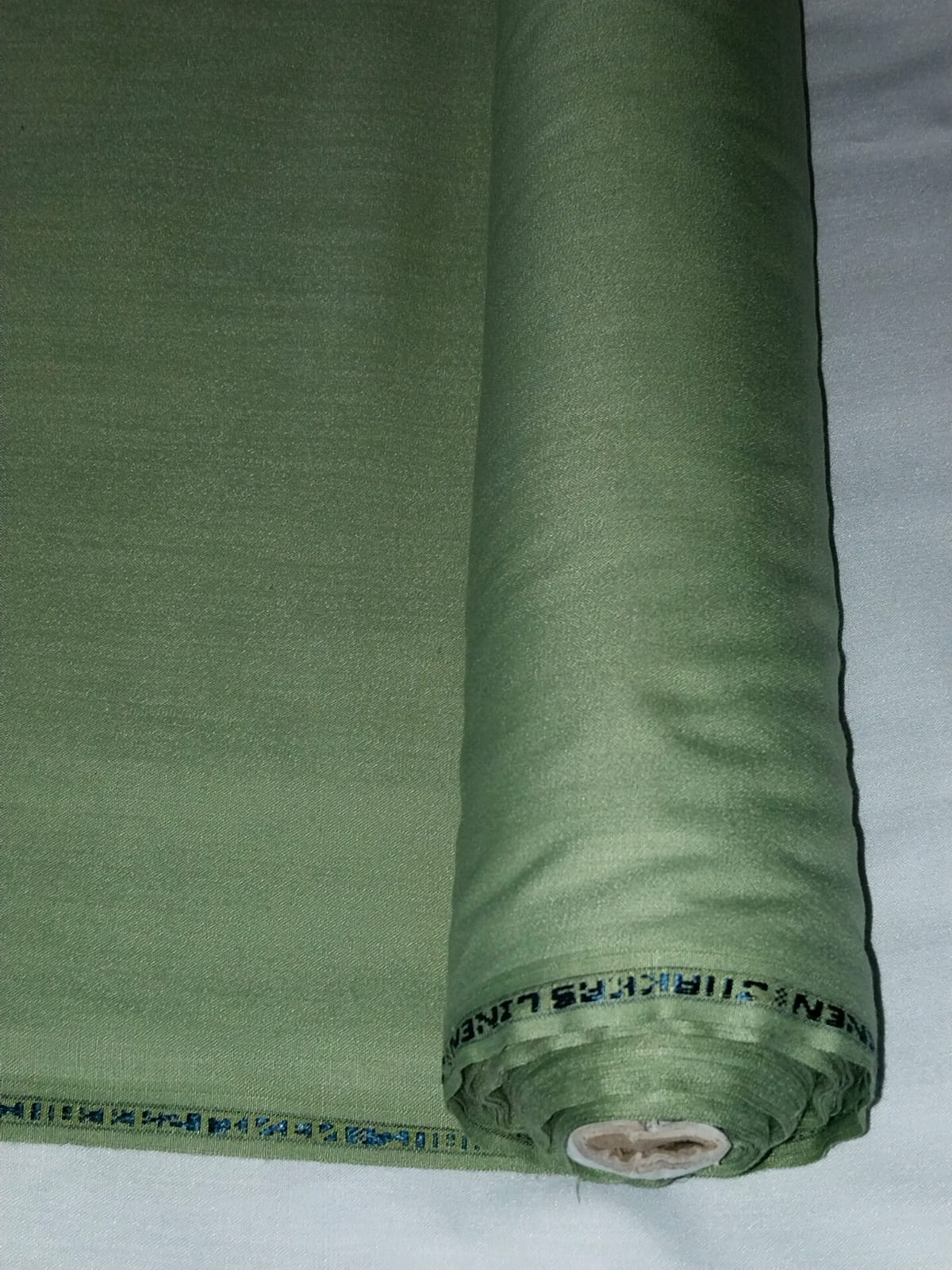 Premium Olive Green Cotton Blend Shirting Fabric 